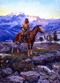 trappeurs libres 1911 Charles Marion Russell Indiana cow boy